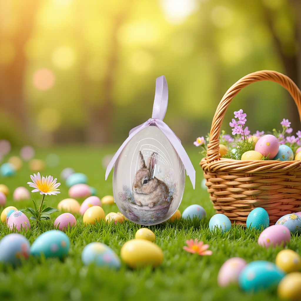 Original hand-painted art hanging paintings of painted eggs, soft furnishings for living room and bedroom walls Specification image