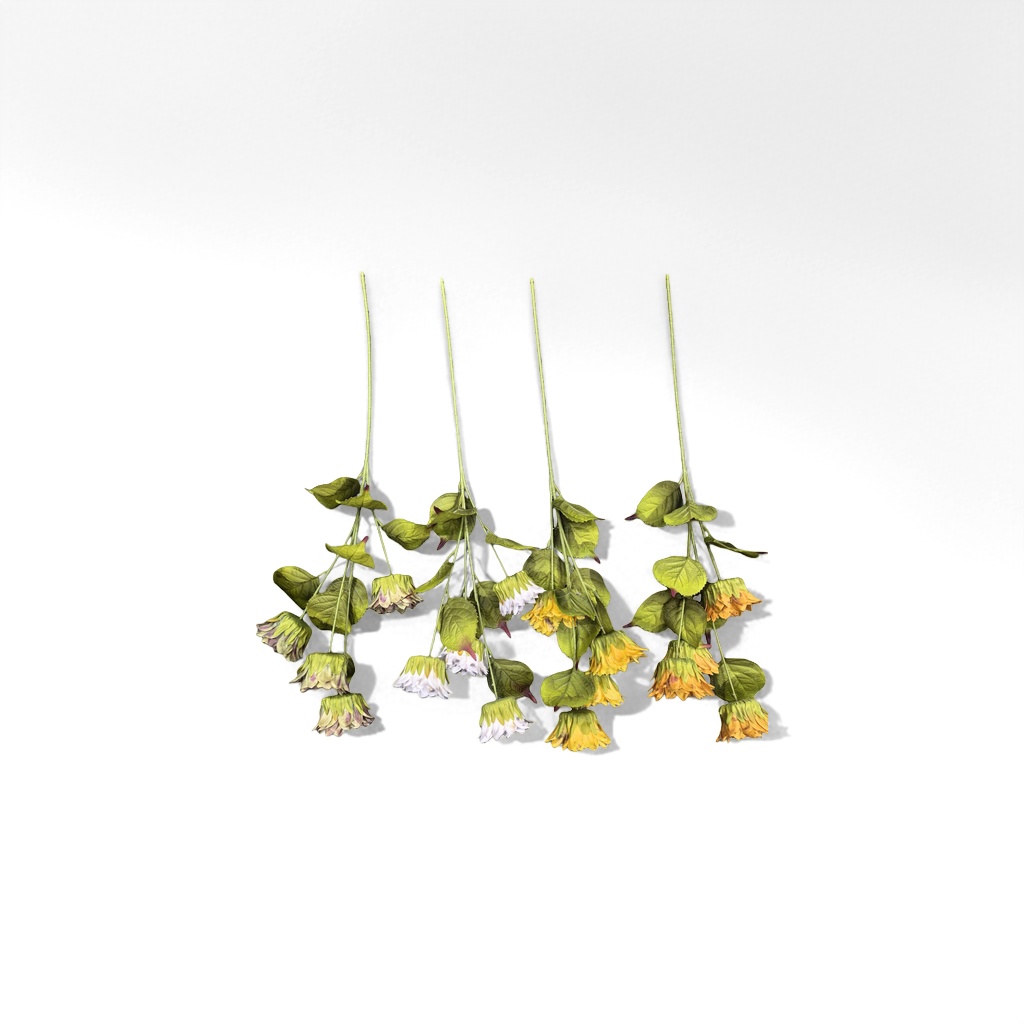 人造花仿真花朵装饰摆件家居插花艺术盆栽细节图