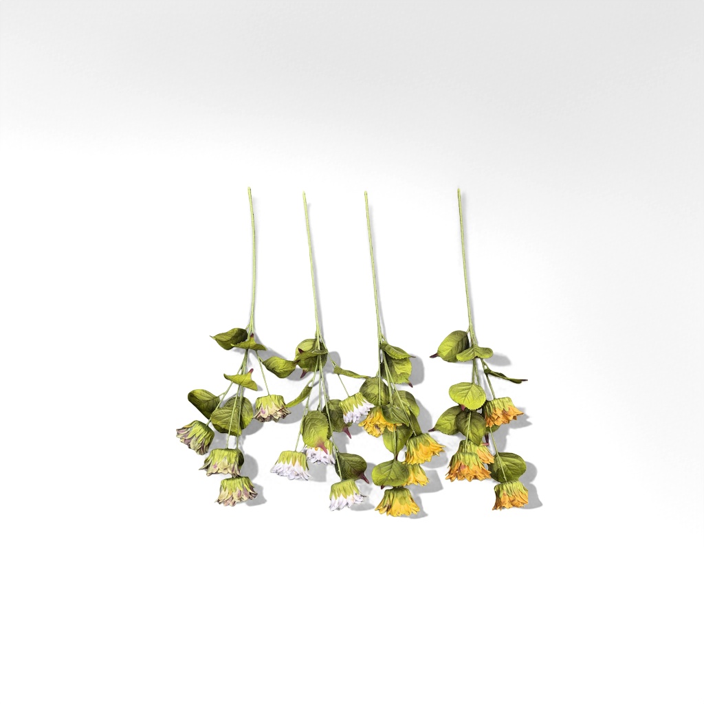 人造花仿真花朵装饰摆件家居插花艺术盆栽图