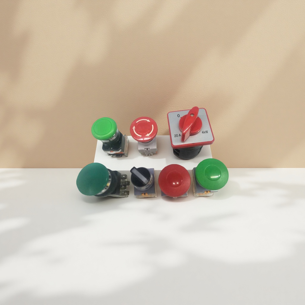 Electrical button switch normally open and normally closed contact waterproof and dustproof industrial-grade control switch Specification image