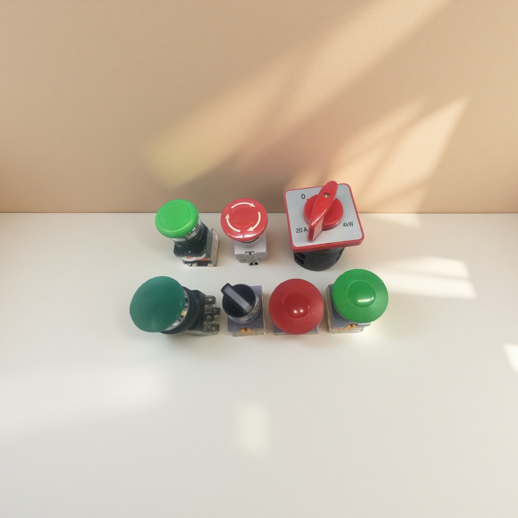 Electrical button switch normally open and normally closed contact waterproof and dustproof industrial-grade control switch details Picture