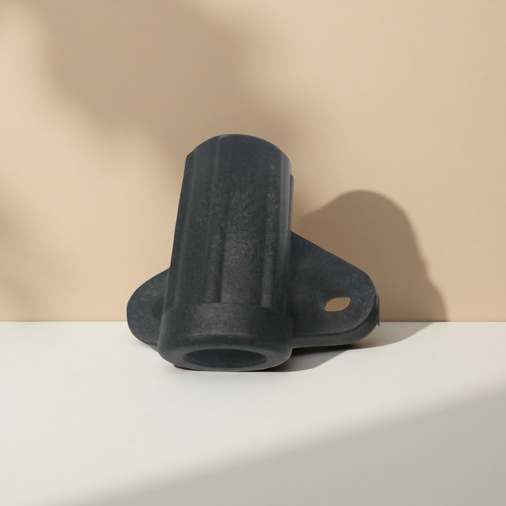 The black plastic stand desktop storage rack is durable, anti-slip, adjustable and multi-purpose details Picture