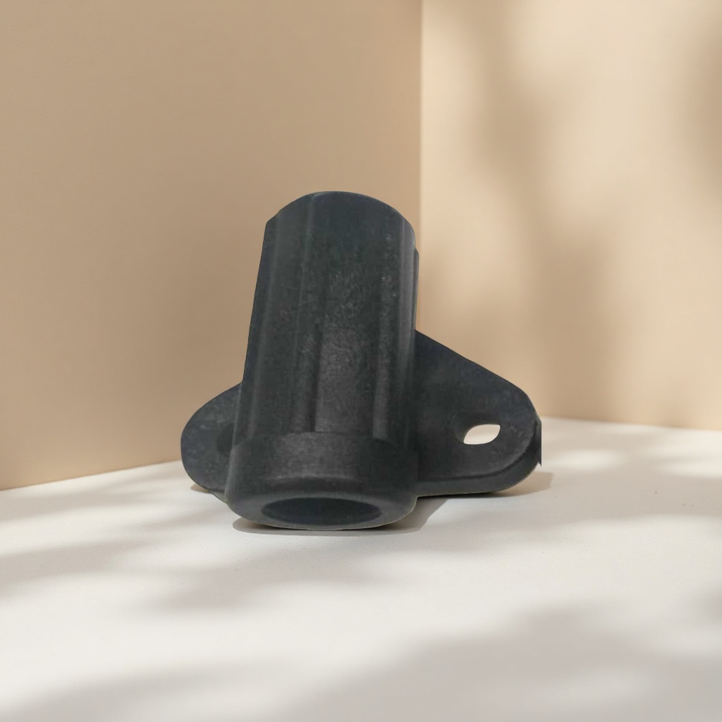 The black plastic stand desktop storage rack is durable, anti-slip, adjustable and multi-purpose Specification image