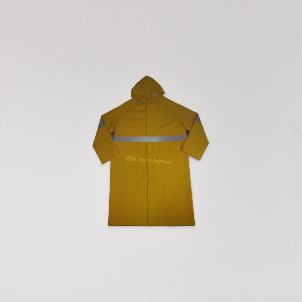 The yellow raincoat is waterproof and windproof, suitable for both children and adults Specification image