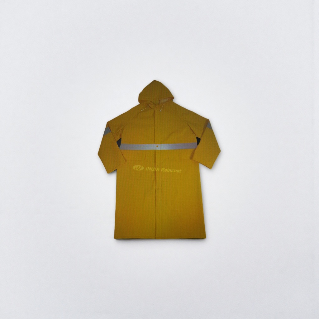 The yellow raincoat is waterproof and windproof, suitable for both children and adults details Picture