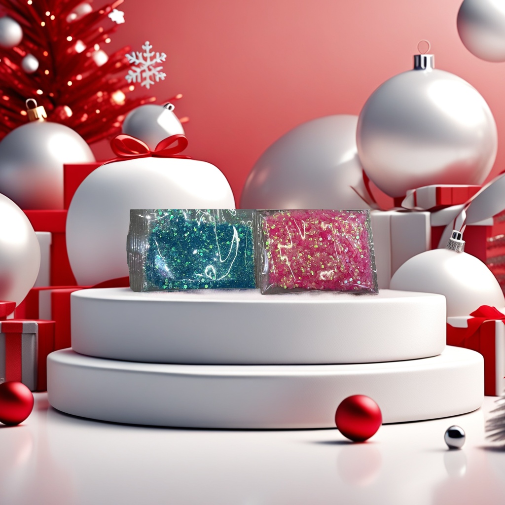 Colorful sequined packaging bags, glitter decorative bags, gift bags, DIY handcrafted universal style Application Scenario