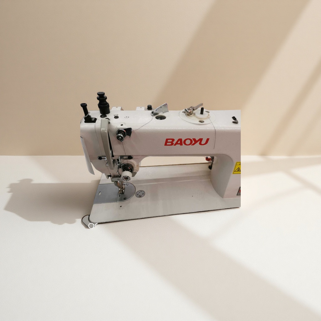 BAOYU household multi-functional sewing machine, electronic numerical control with trace light, portable details Picture
