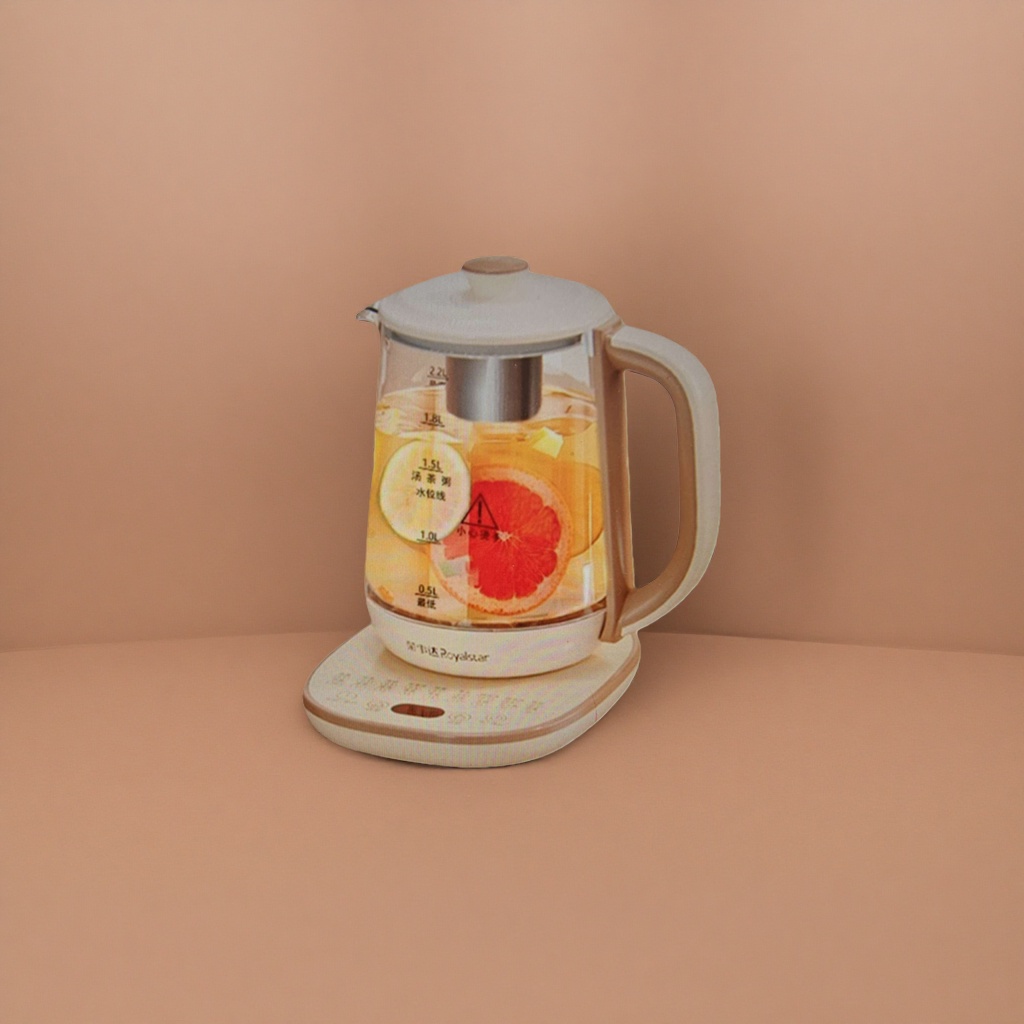 Glass water kettle, heat-resistant high borosilicate teapot, household boiling water kettle, 1.5L details Picture