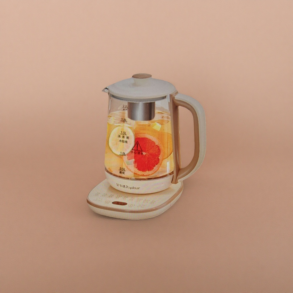 Glass water kettle, heat-resistant high borosilicate teapot, household boiling water kettle, 1.5L Specification image