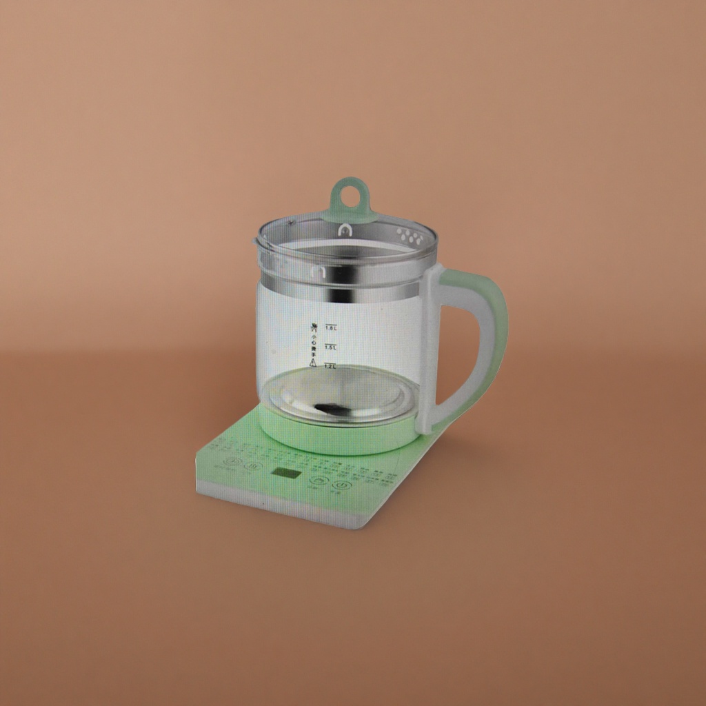 Transparent glass water kettle, heat-resistant high borosilicate water kettle, household and office tea pot Application Scenario