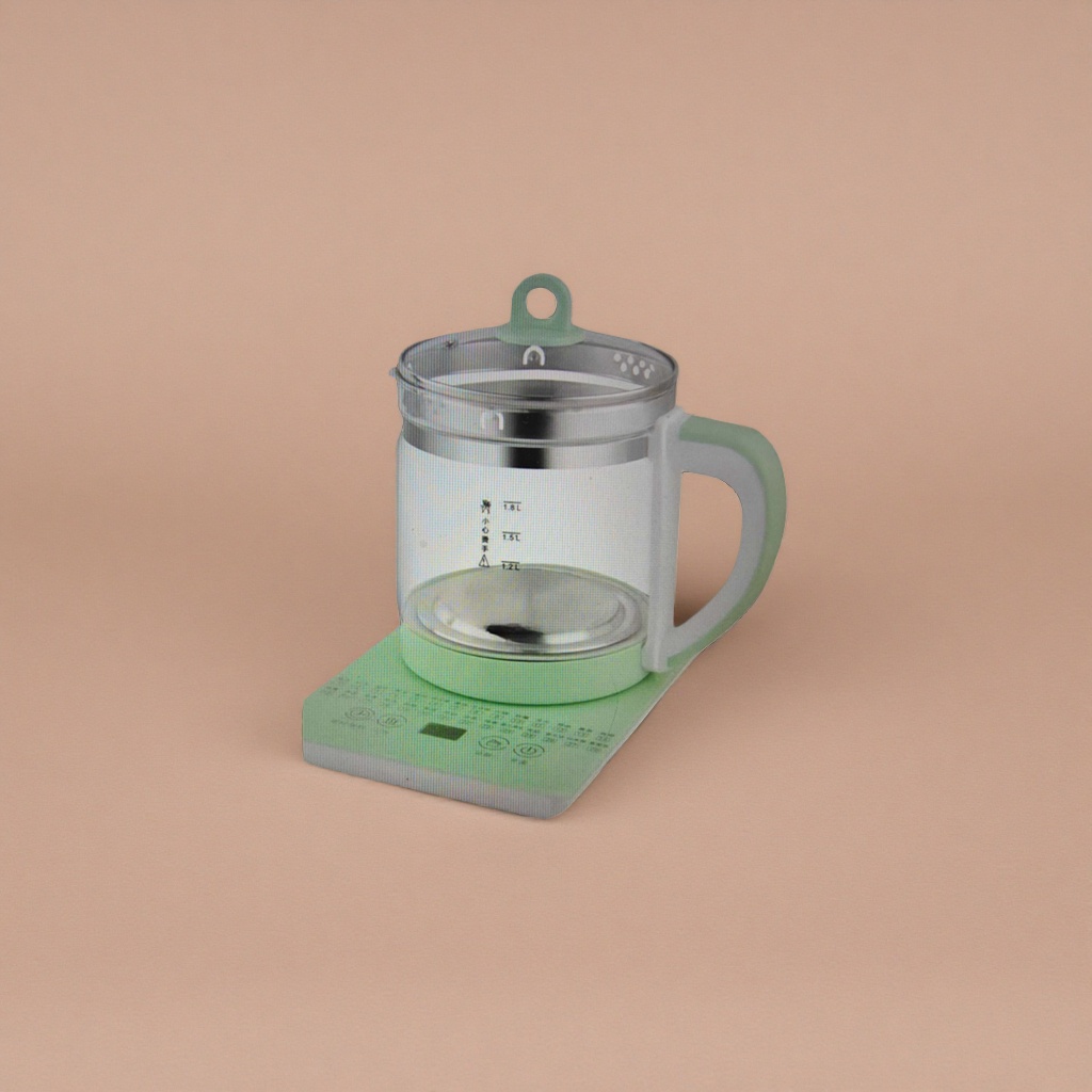 Transparent glass water kettle, heat-resistant high borosilicate water kettle, household and office tea pot Specification image