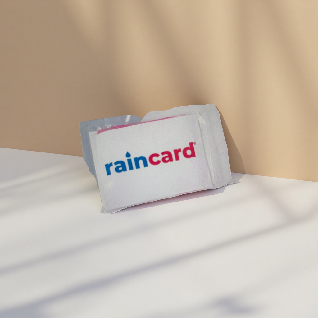 Raincard brand logo details Picture