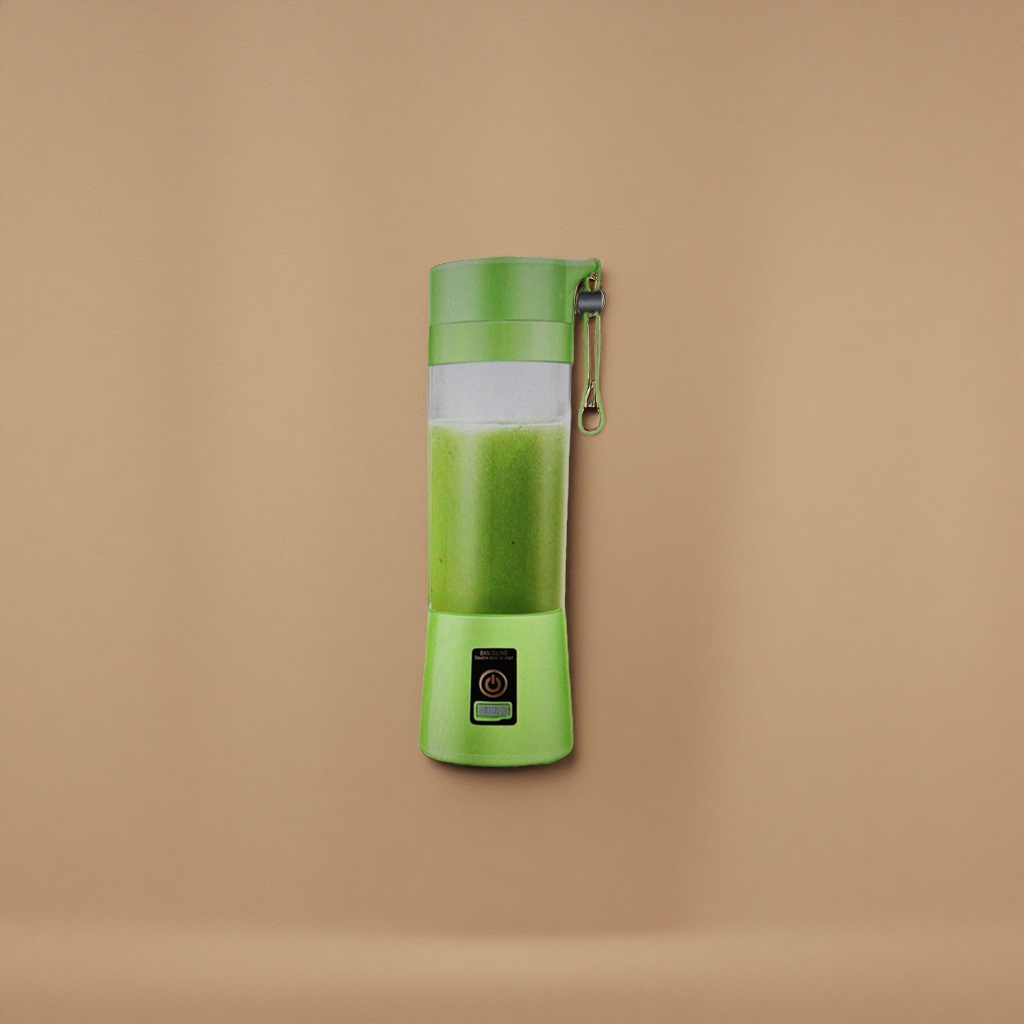Green portable juicer, rechargeable mini juicer, portable juice cup details Picture