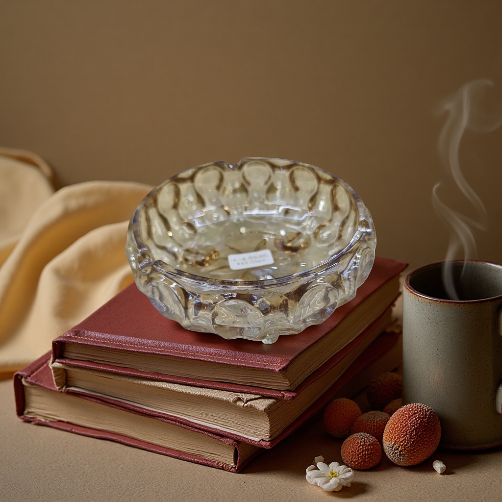 Amber glass bowl, high borosilicate heat-resistant household rice and soup bowl Specification image