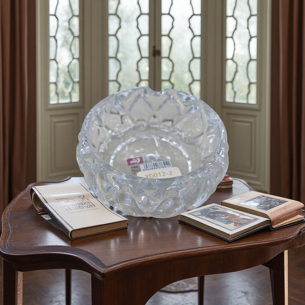 Transparent glass bowls, household heat-resistant high borosilicate glass bowls, large-capacity salad bowls