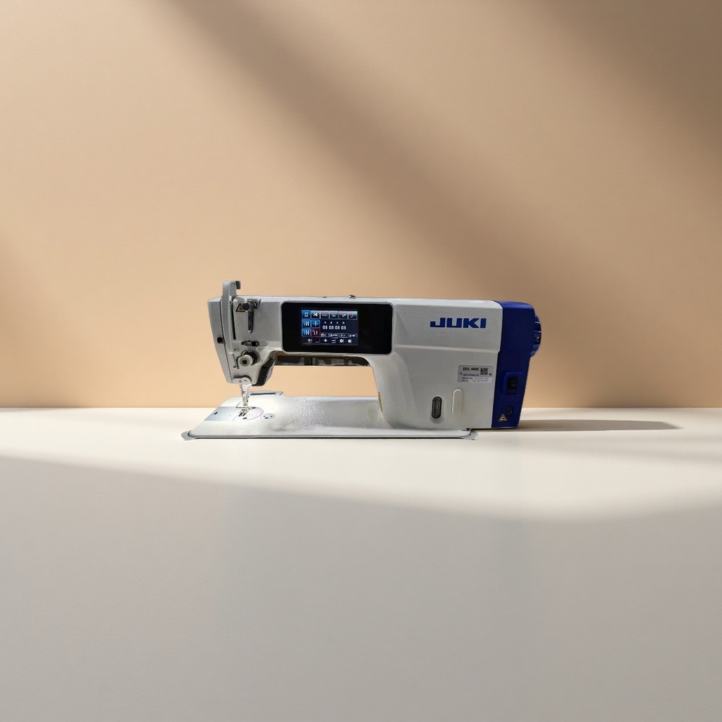 JUKI household multi-functional electronic sewing machine, automatic threading, stitch pattern, heavy machinery quality Specification image