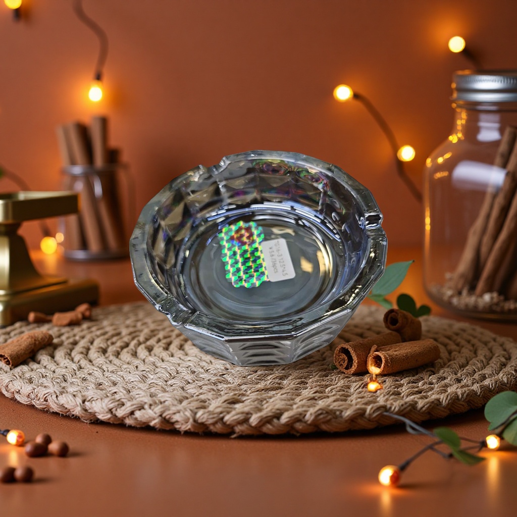 Metal ashtray for home use, high-temperature resistant and anti-scald desktop decoration, simple and modern style details Picture
