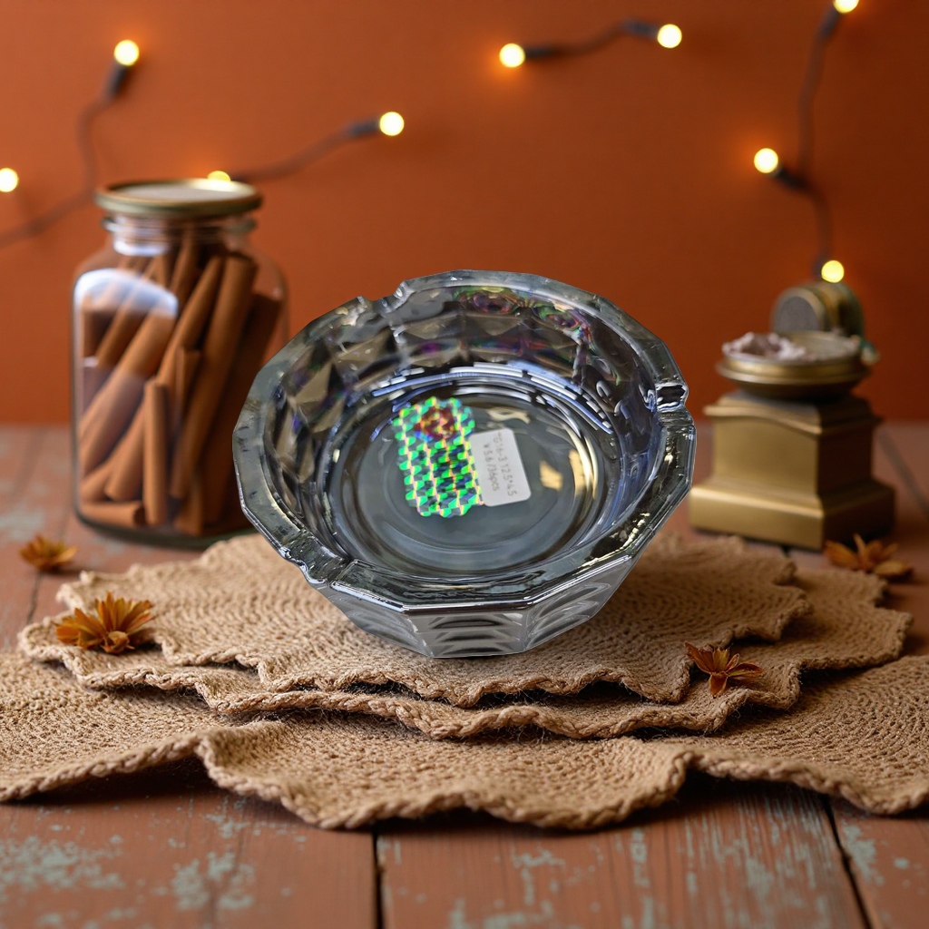 Metal ashtray for home use, high-temperature resistant and anti-scald desktop decoration, simple and modern style