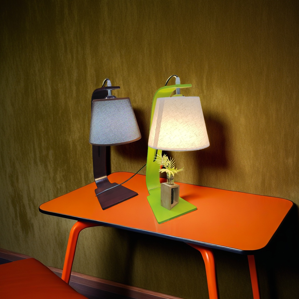 LED eye-protecting desk lamp with adjustable light and color, suitable for desktop study and office use, simple and modern Specification image
