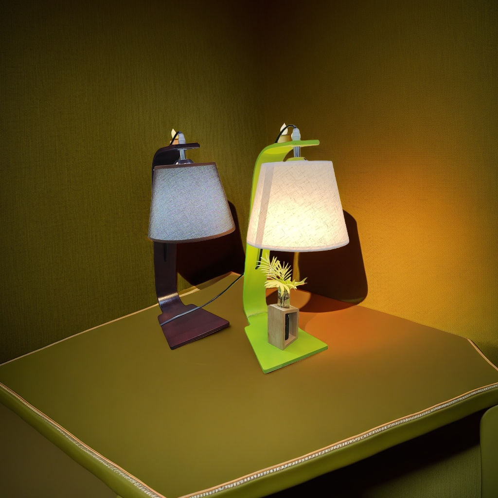 LED eye-protecting desk lamp with adjustable light and color, suitable for desktop study and office use, simple and modern Application Scenario