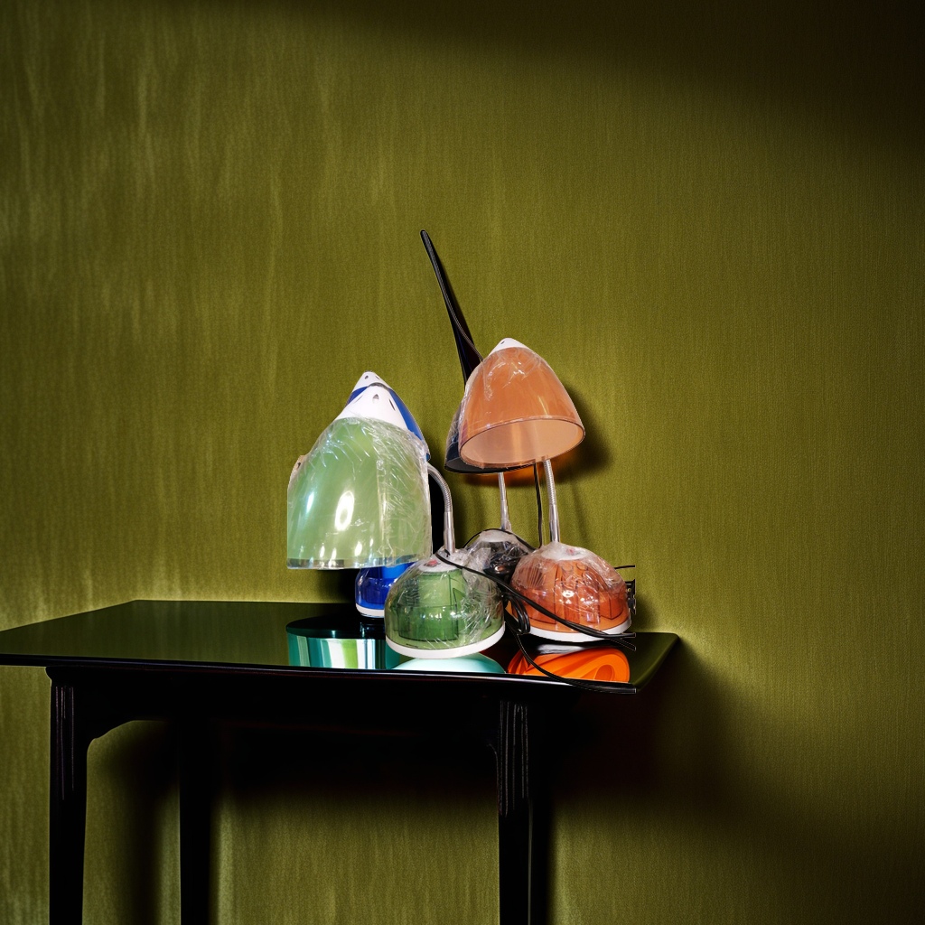 Colorful dimmable LED eye-protecting desk lamp, modern and simple bedroom study Application Scenario