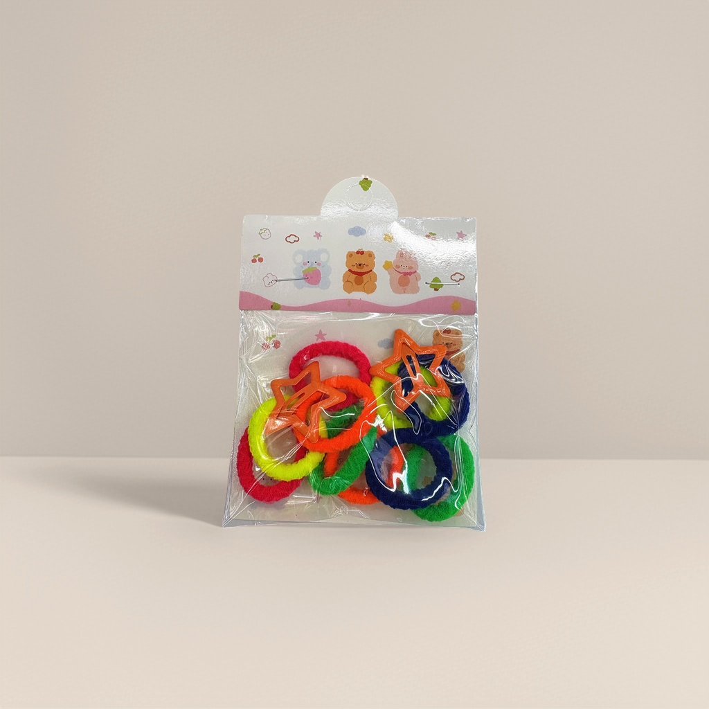 Colorful hair bands are fashionable, versatile and elastic hair band products for women to tie their hair