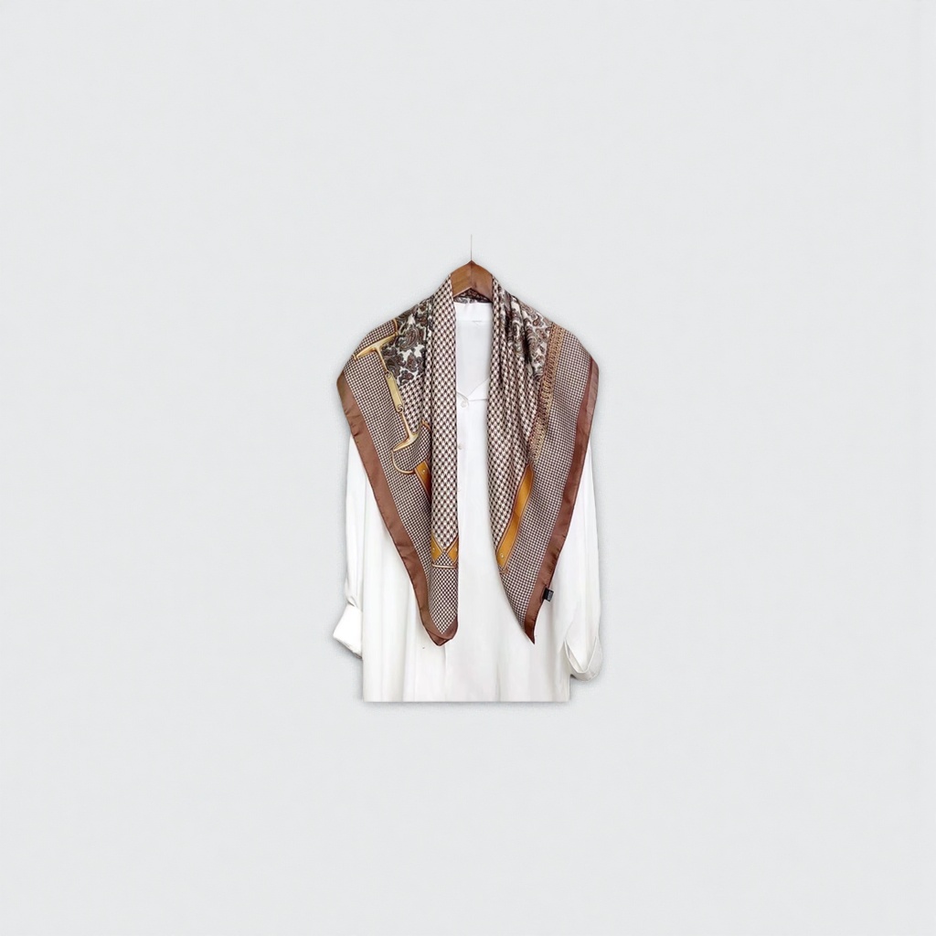 Mulberry silk women's scarves for spring and summer are thin, sun-protective, lightweight, breathable and versatile Specification image