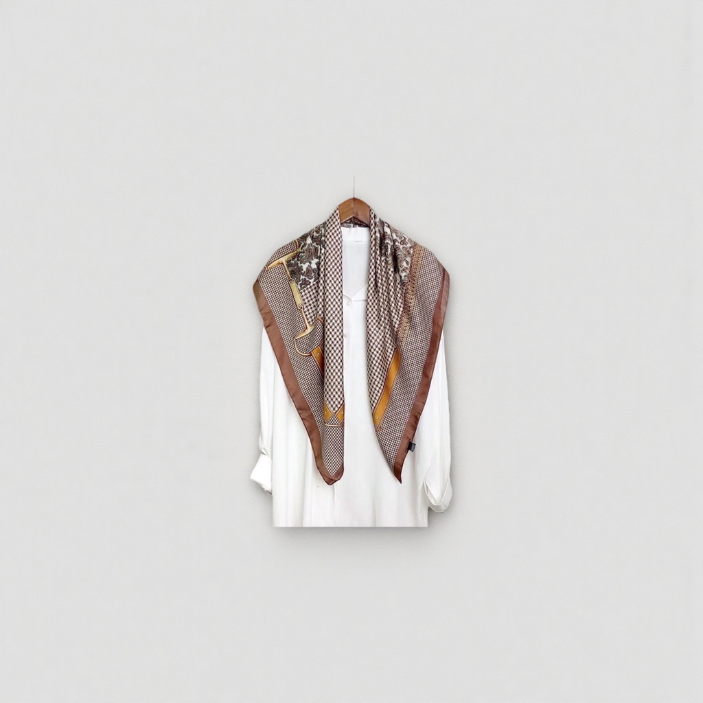 Mulberry silk women's scarves for spring and summer are thin, sun-protective, lightweight, breathable and versatile details Picture