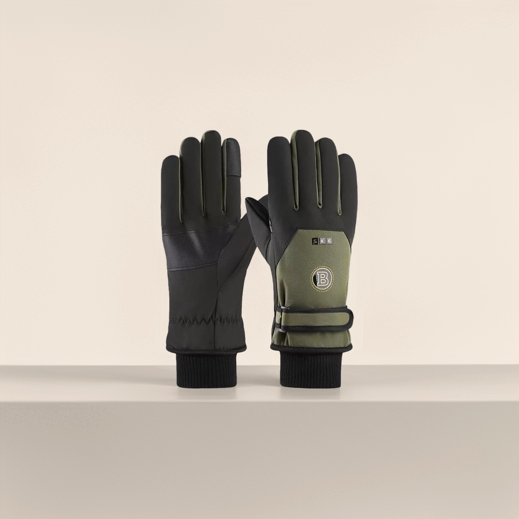 滑雪手套 保暖防滑加厚女士男士通用冬季户外运动手套