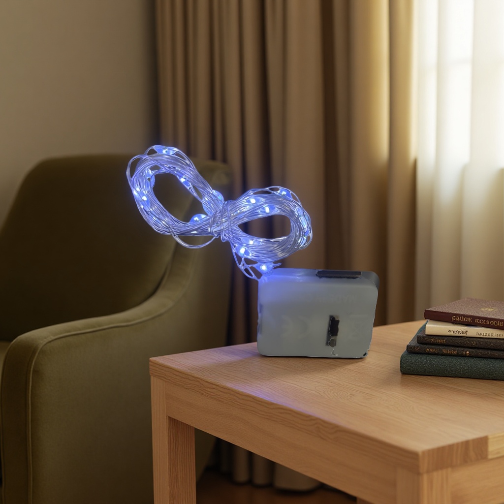LED decorative light strings, festival atmosphere lights, suitable for both outdoor and indoor use details Picture