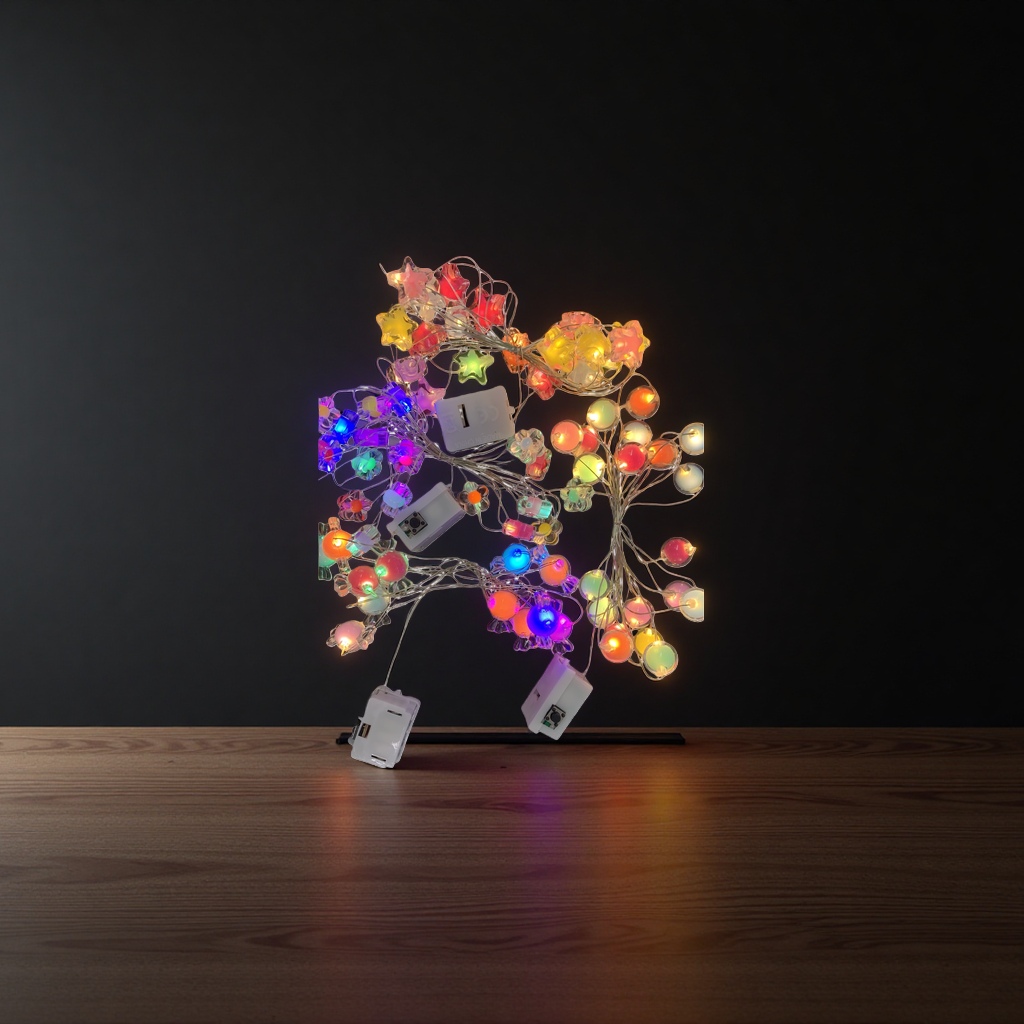 20-meter warm white decorative LED light string, festive atmosphere light Application Scenario