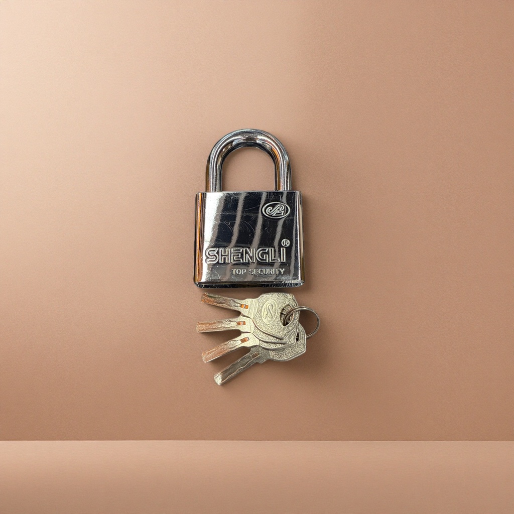 SHENGLI metal padlock with key anti-theft padlock, household padlock SHENGLI metal padlock with key anti-theft padlock, household padlock