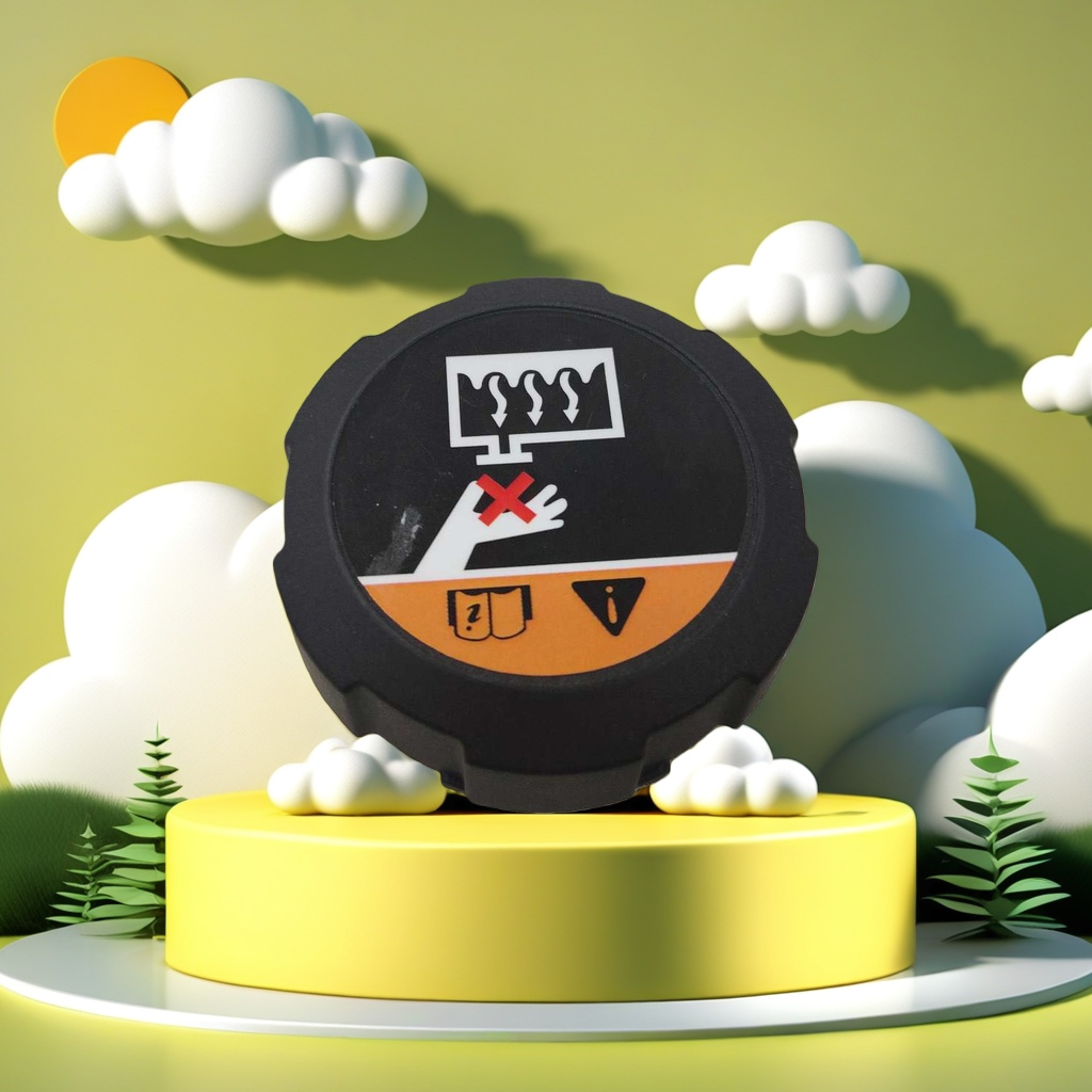 Fuel tank caps for vehicle inspection supplies
