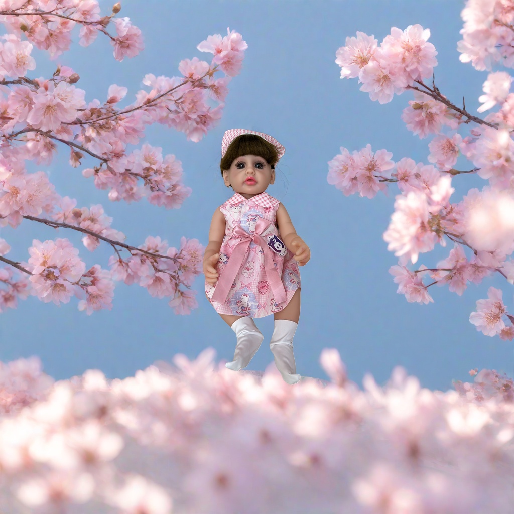 Cute fabric dolls, plush figurines, throw pillows and decorative ornaments