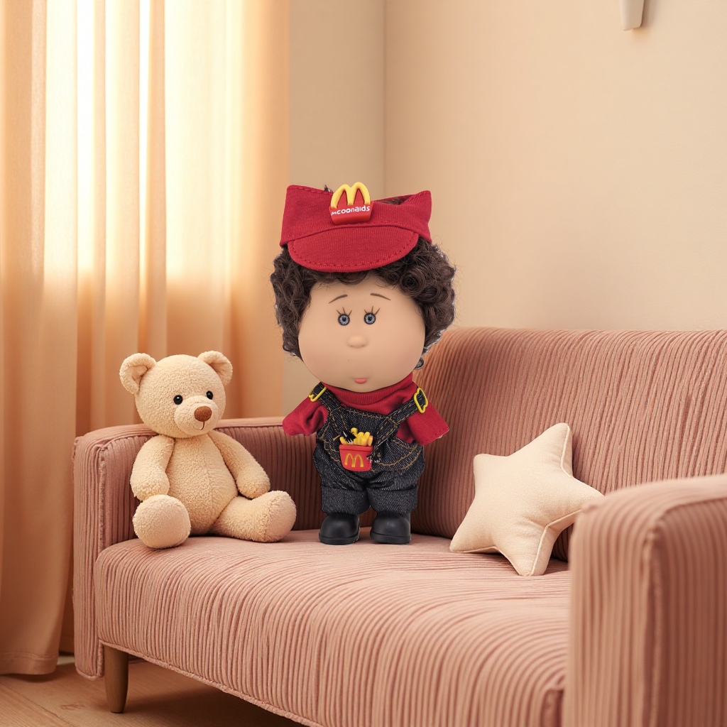Cute fabric dolls, plush toys, home decoration items Specification image