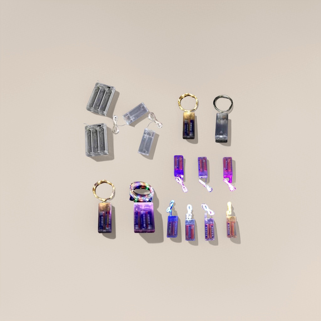 No. 5 battery box light string, battery box copper wire light, on or off, XB model details Picture