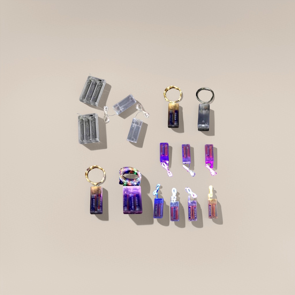 No. 5 battery box light string, battery box copper wire light, on or off, XB model Application Scenario