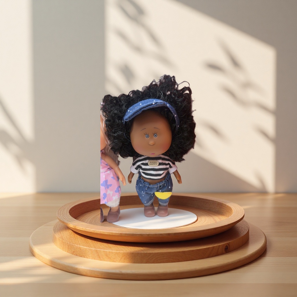 Soft short velvet fabric art dolls are decorative items for the living room and bedroom details Picture
