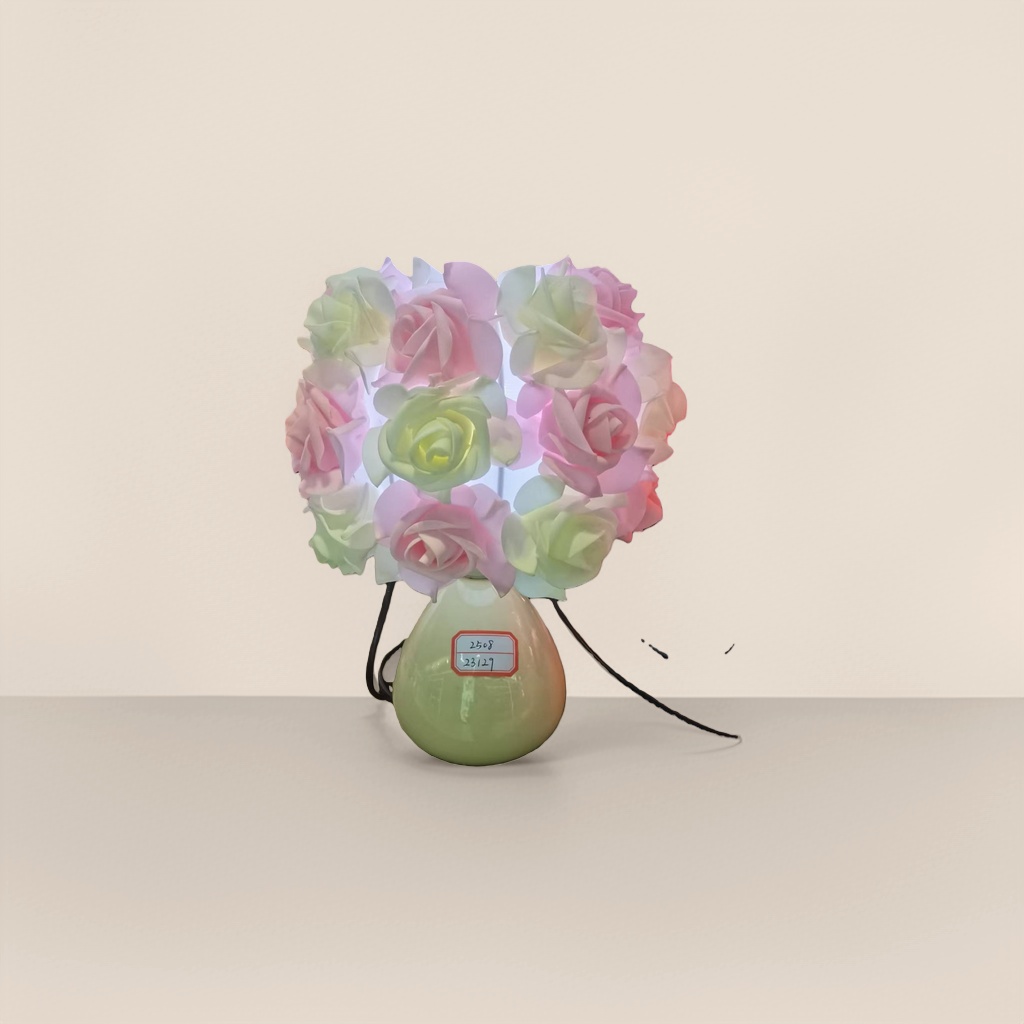Decorative lantern and vase set, living room and bedroom atmosphere lighting and decorative items Application Scenario
