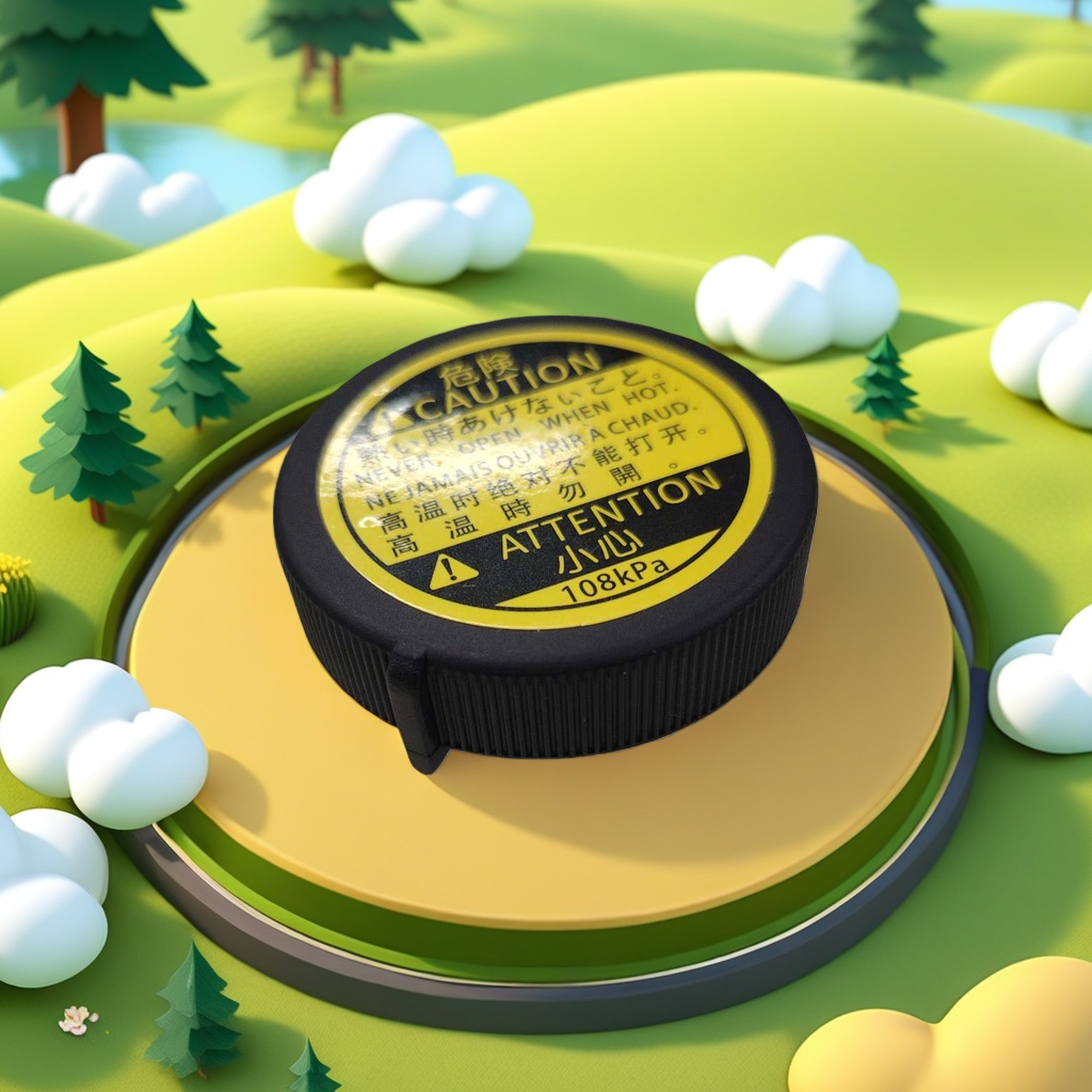 The fuel tank cap is round details Picture