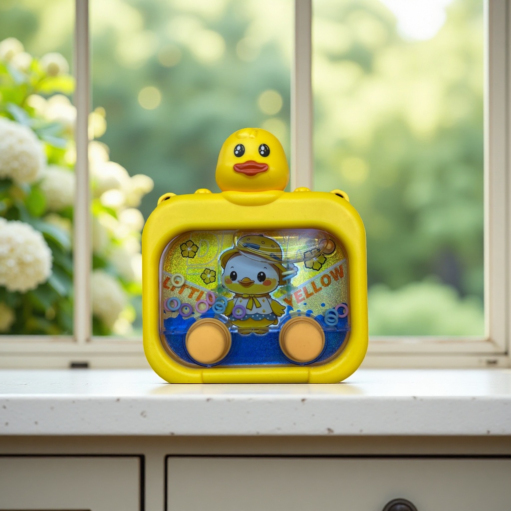 Yellow duckling toy baby bath water squeezing sound soothing early education intelligence plush plush Application Scenario