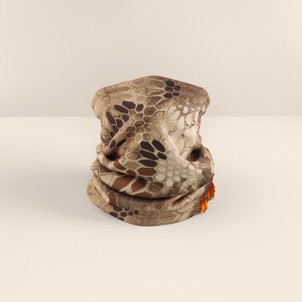 The fleece warm neck scarf is suitable for both men and women. It is soft and comfortable to protect the neck and keep warm in autumn and winter details Picture