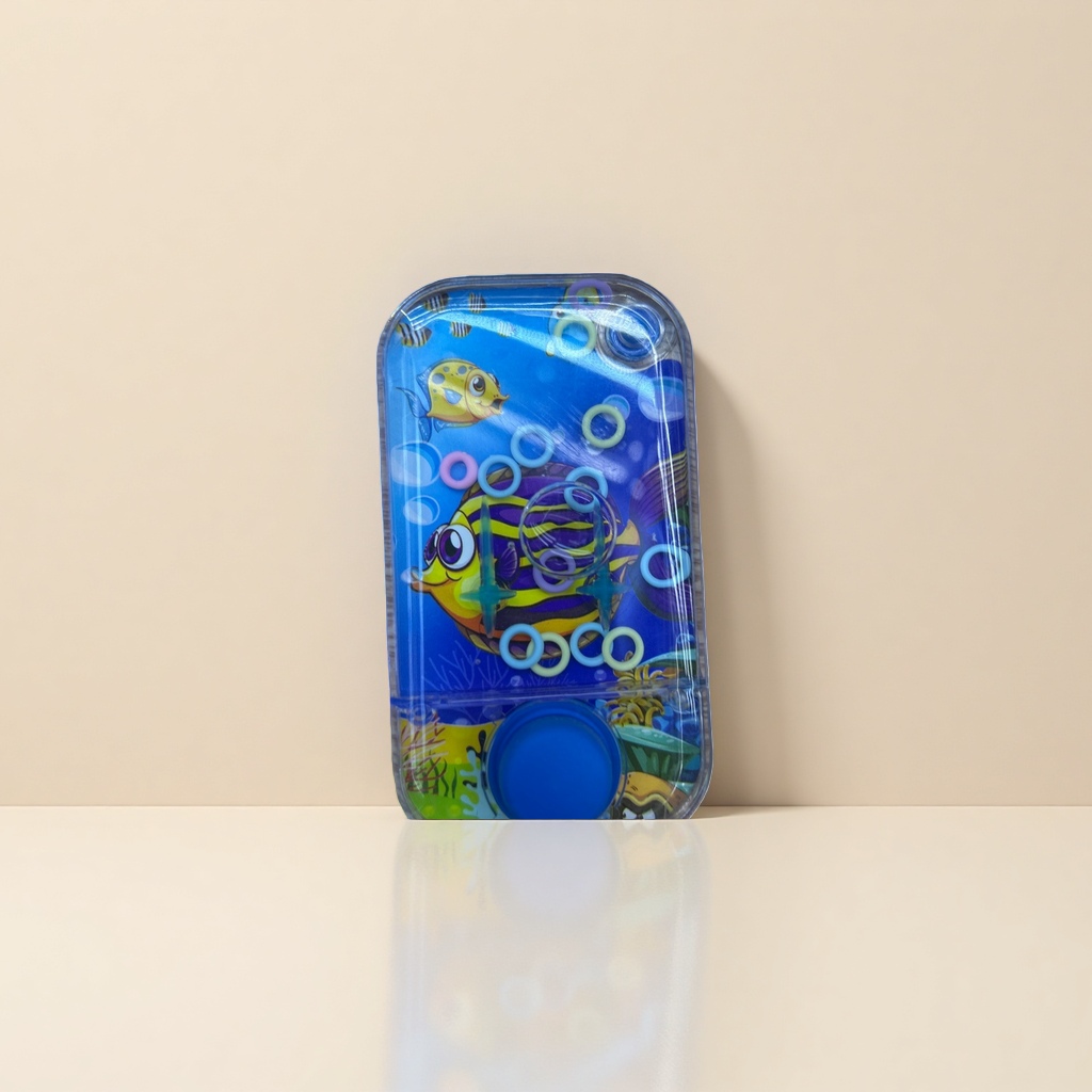 Ocean-themed toy set, children's educational assembly set, blue series creative enlightenment gift details Picture