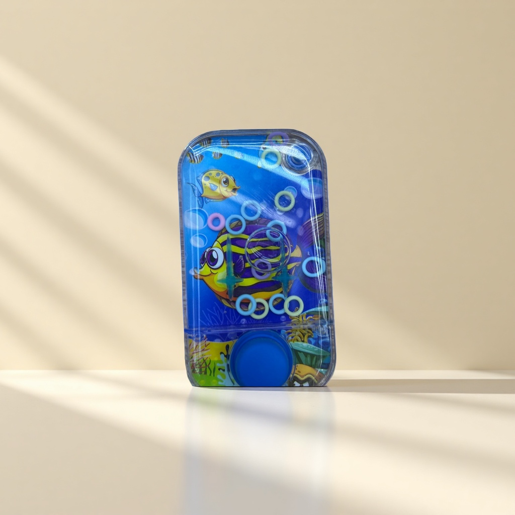 Ocean-themed toy set, children's educational assembly set, blue series creative enlightenment gift Specification image