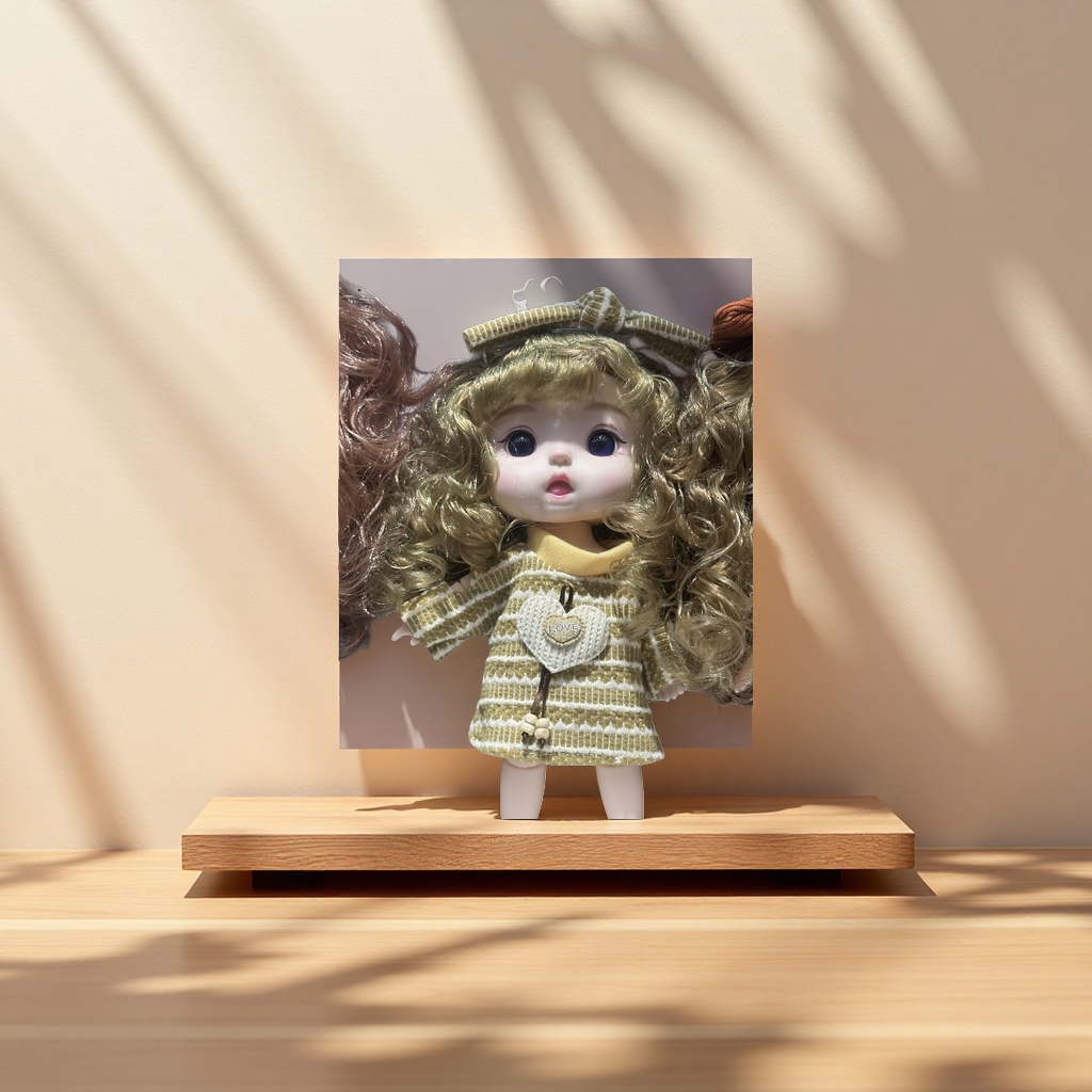 Soft cotton and linen material dolls are decorative items for the living room and bedroom Application Scenario