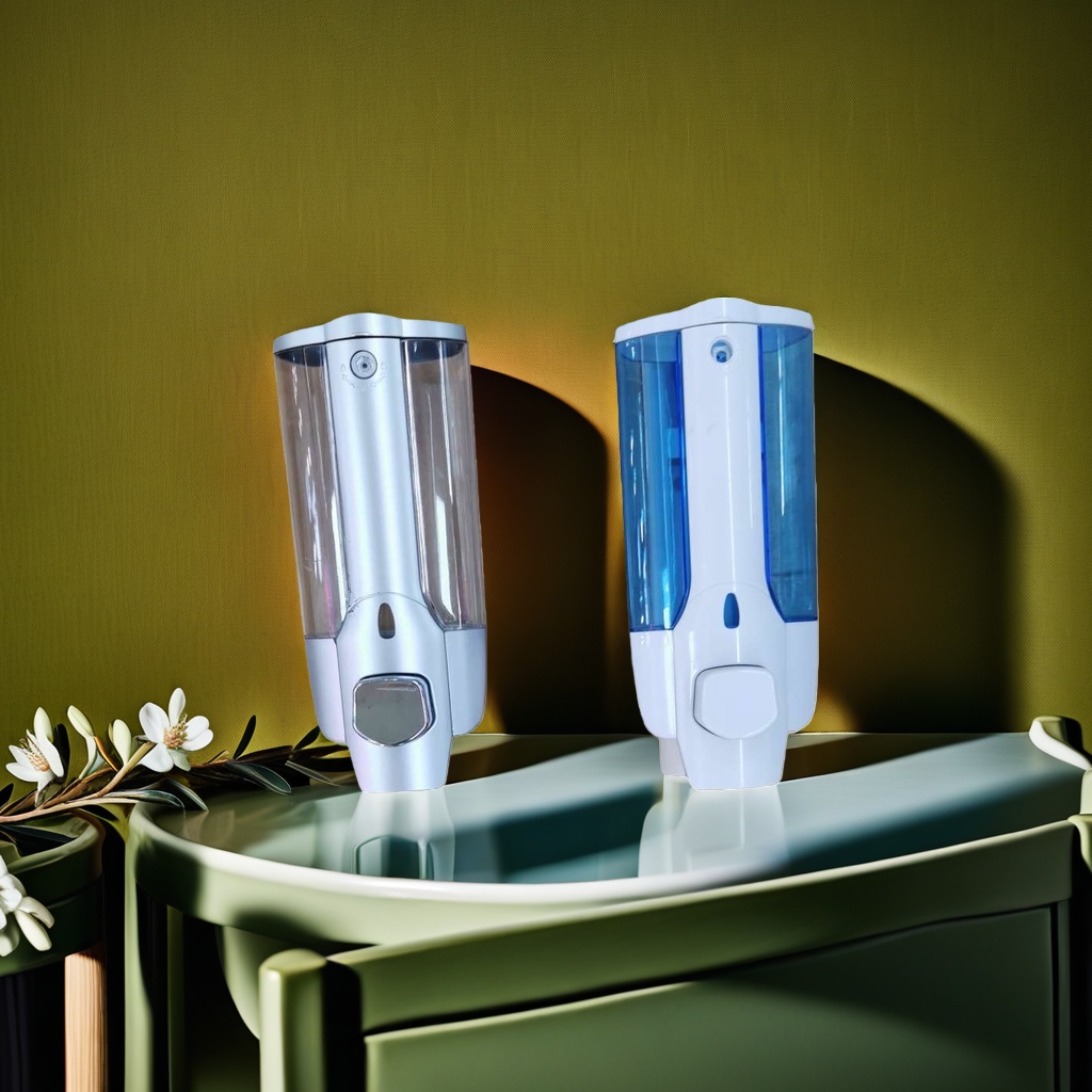 皂液器 壁挂式按压式洗手液 dispenser 500ml