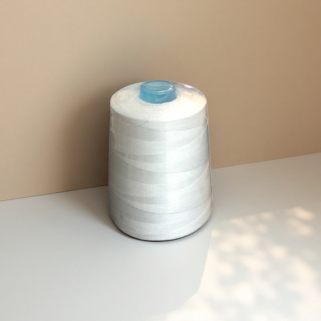 White spool for sewing machines, spool winding, spool rewinding, spool universal spool
