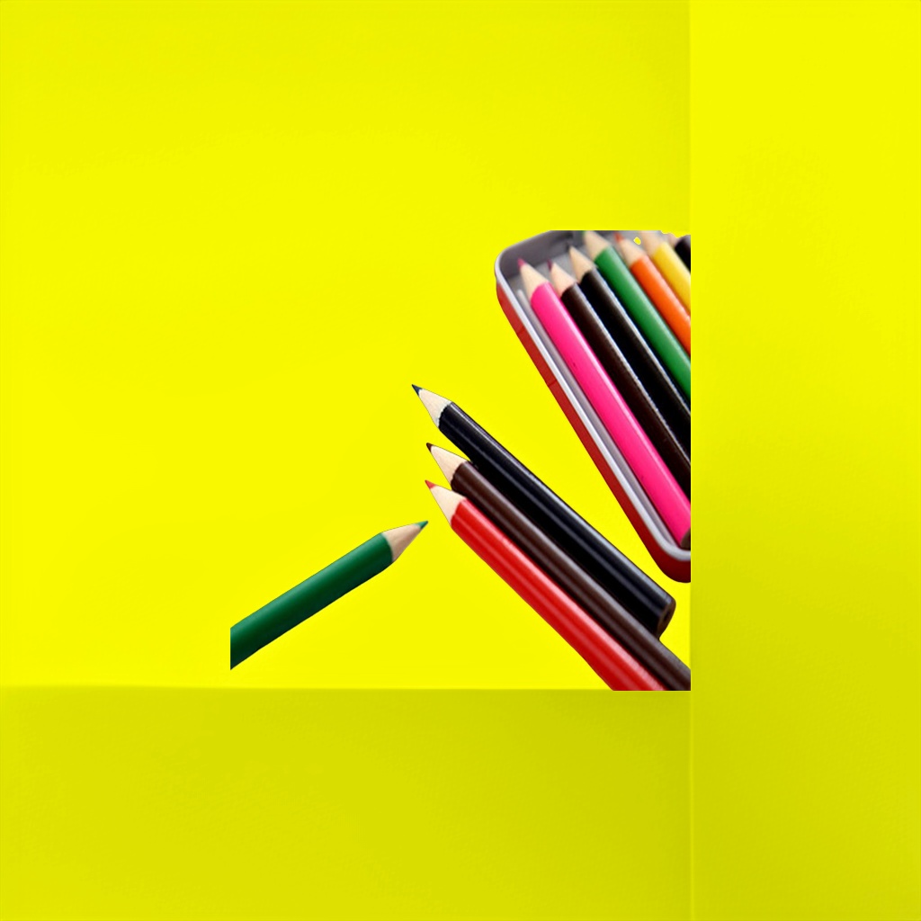 Special set of colored pencil drawing works for beginners and children's art drawing tools Specification image