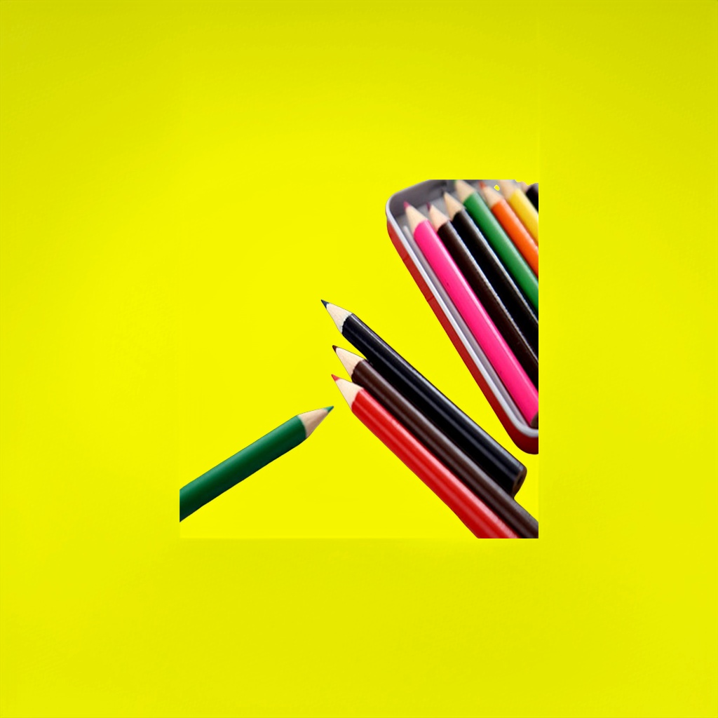 Special set of colored pencil drawing works for beginners and children's art drawing tools details Picture