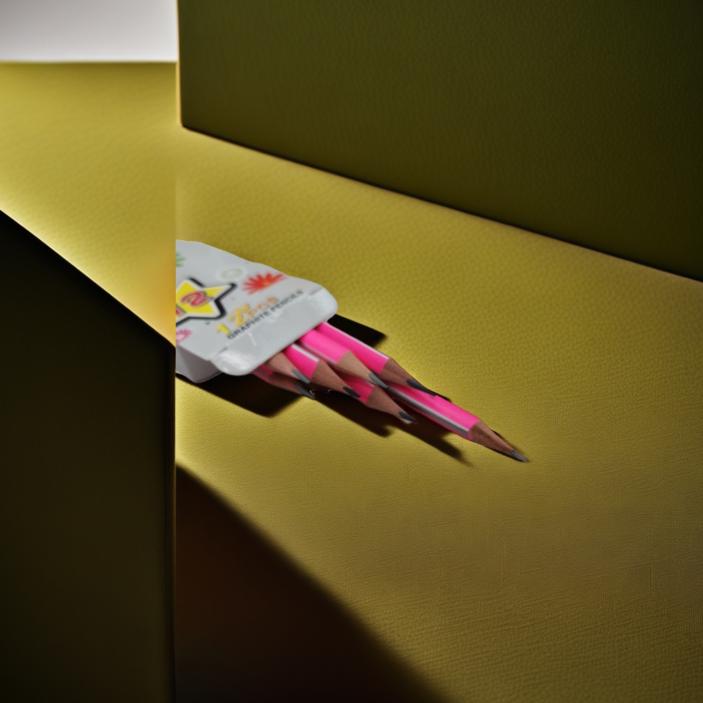 The pink pencil 2B is of moderate hardness and soft, with an integrated eraser. It is specially designed for students to draw during exams Application Scenario